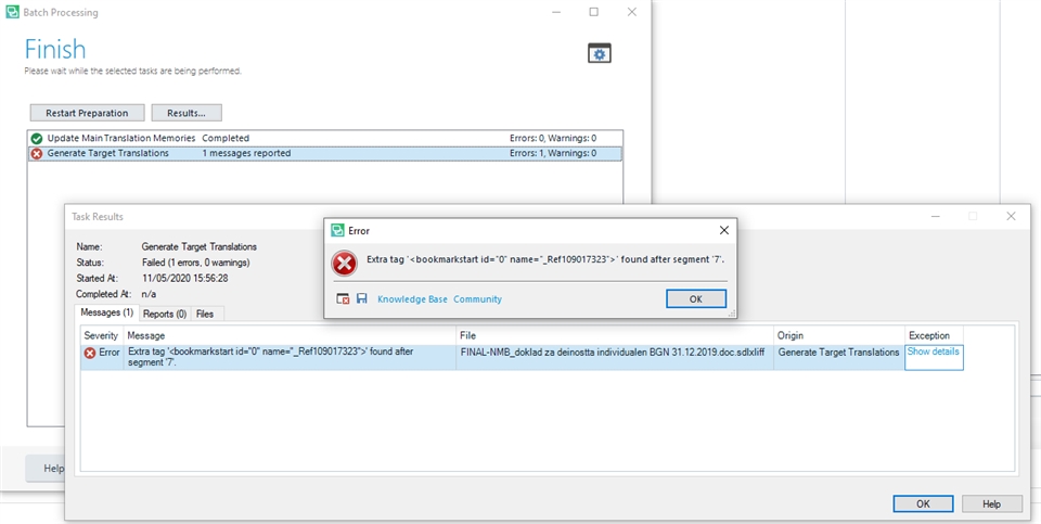 Most Common Errors in SDL Trados and How to Fix Them
